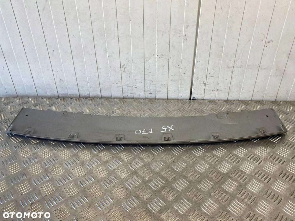 SPOILER NAKŁADKA DOKŁADKA ZDERZAKA TYŁ TYLNEGO BMW X5 E70 5112 7227840 - 10