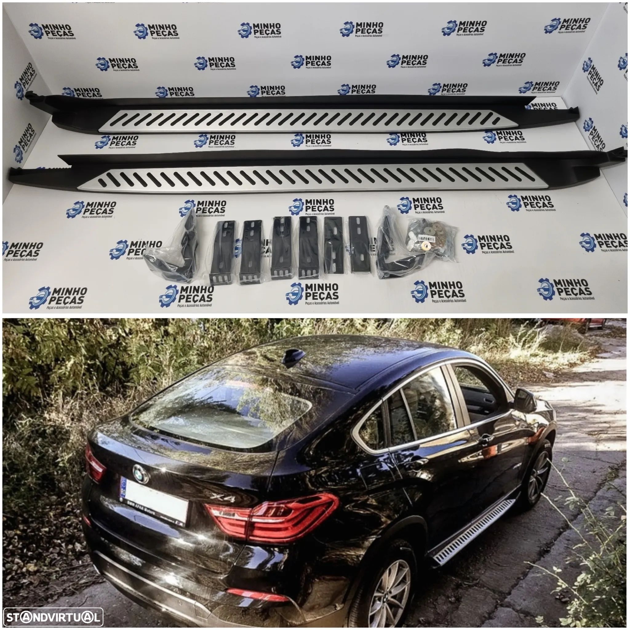 Estribos Degraus Laterais BMW X4 F26 - 1