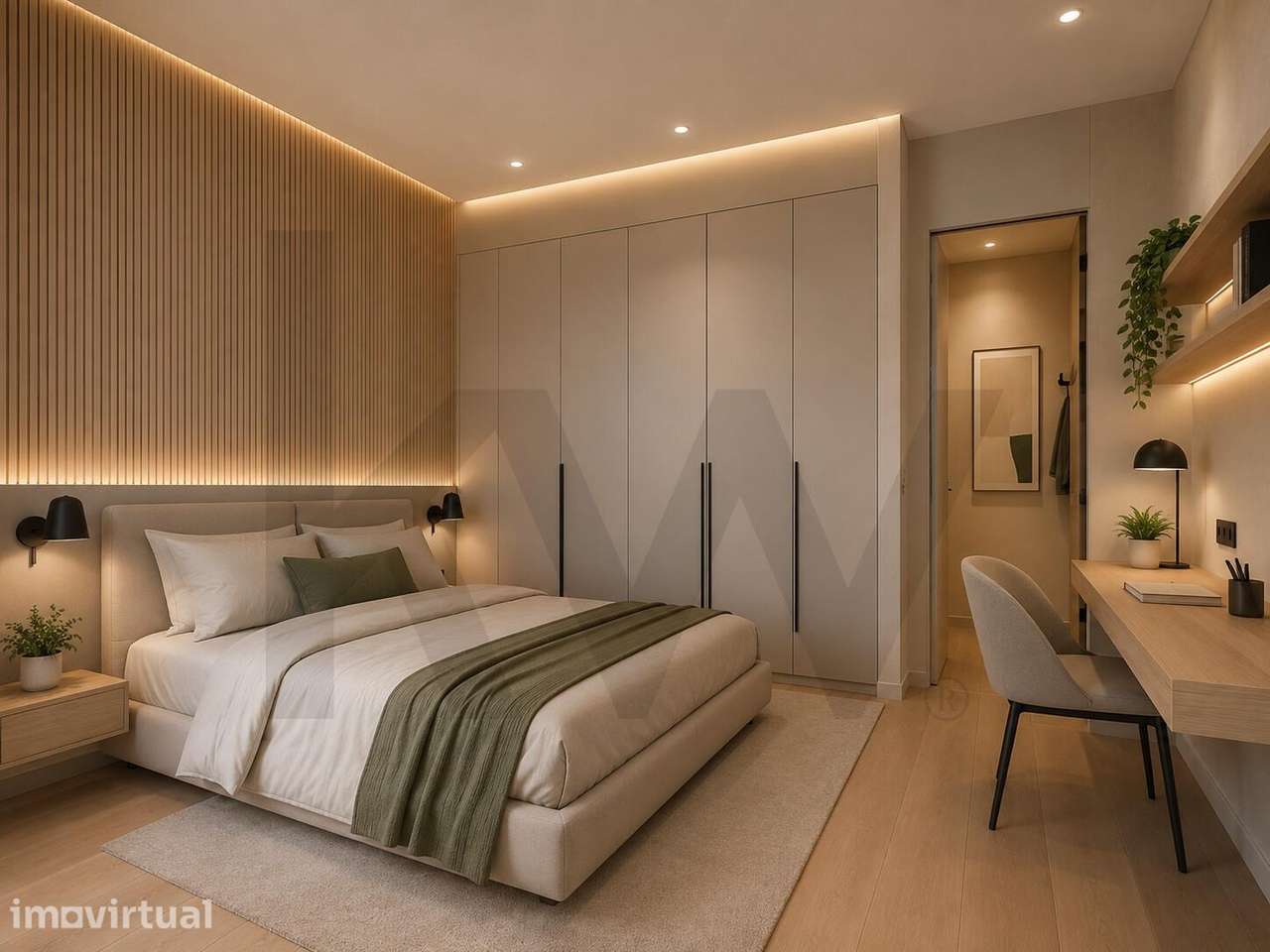 Apartamento T2 com Suíte, Varanda, Estacionamento e Ginásio | Panorama - Grande imagem: 5/37