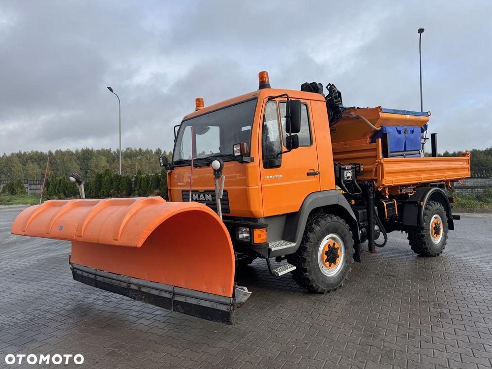 MAN LE 10.220 4X4 WYWROTKA HDS HIAB 066
