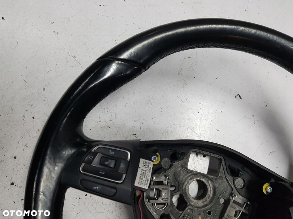 VW GOLF VI 08-13r PASSAT B7 KIEROWNICA SKÓRZANA 1Q0419091AP - 3