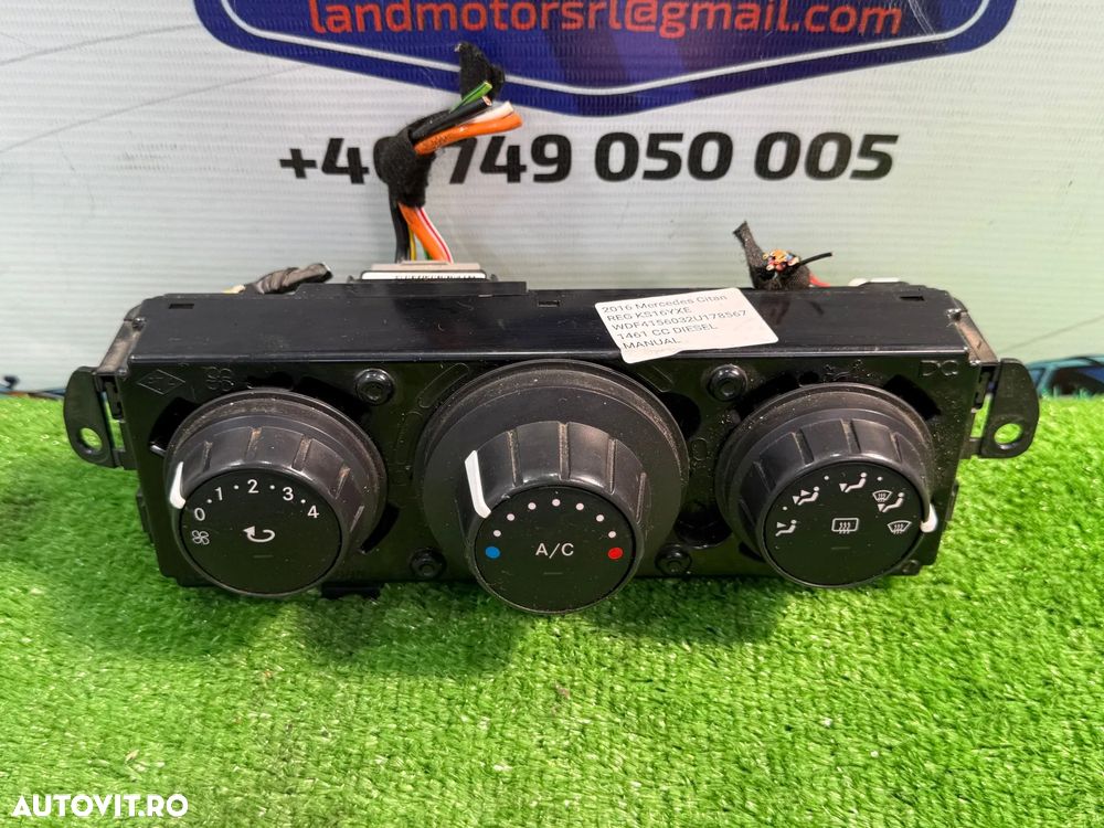 PANOU COMANDA AC / CLIMA MERCEDES BENZ CITAN W415 2016 1.5 DIESEL COD OEM 275103428R 2012-2021 - 2