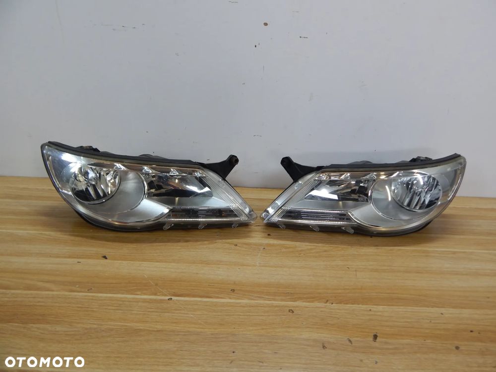Lampa reflektor przód VW Tiguan I 5N 07-12 Łuków części - 1