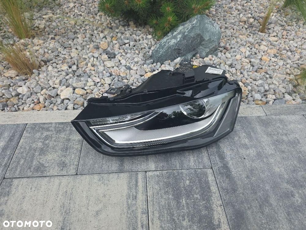 AUDI A4 S4 8K0 8K B8 LIFT Lampa lewa przód Bi-Xenon Led 8K0941005C - 2