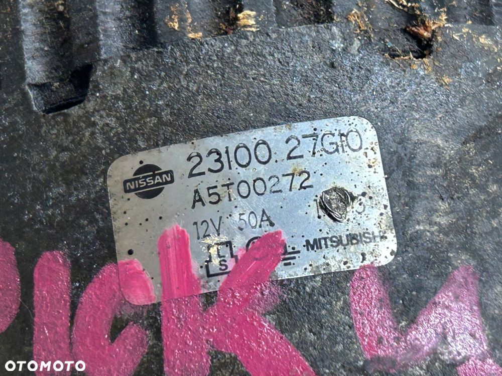 nissan pickup d21 terrano i 2,4 z24 alternator 23100-27g10 - 3