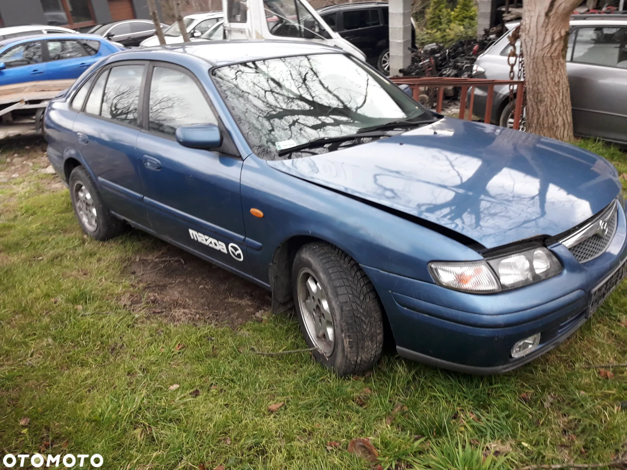 Mazda 626 GF 97-02 błotnik przedni przód Prawy Lewy w lampa szyba  kolor - 2