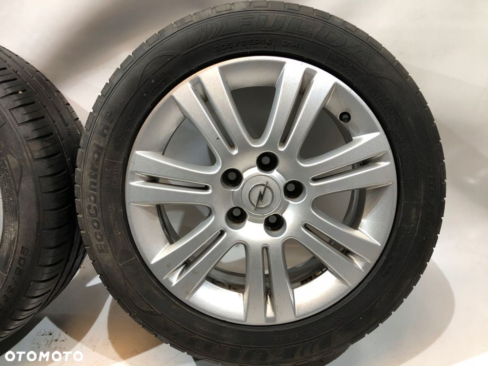 opel zafira b felgi opony koła letnie 205/55/r16 - 4