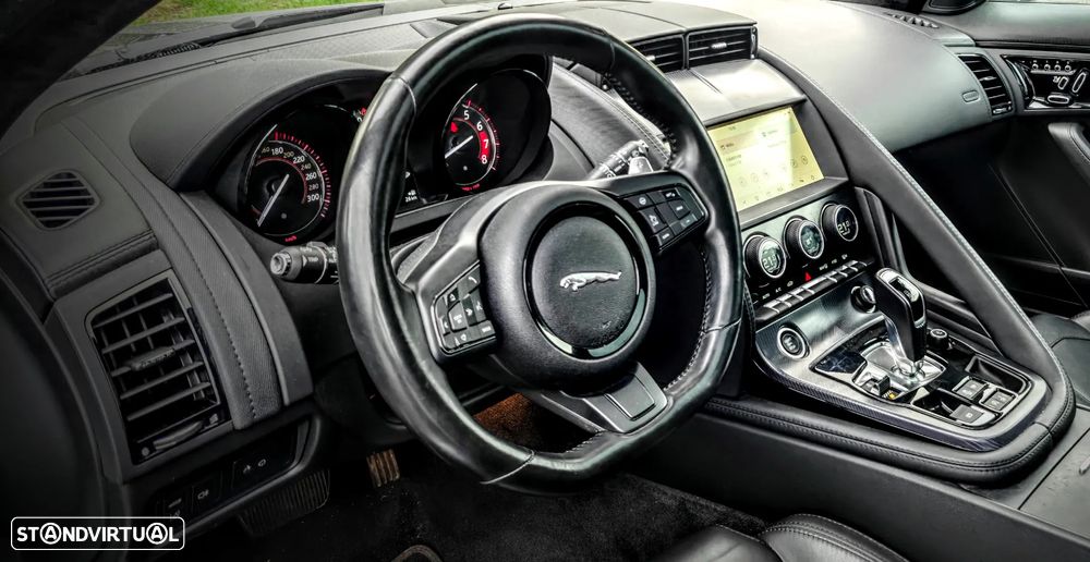 Jaguar F-Type Coupe P300 Aut. R-Dynamic Black - 10
