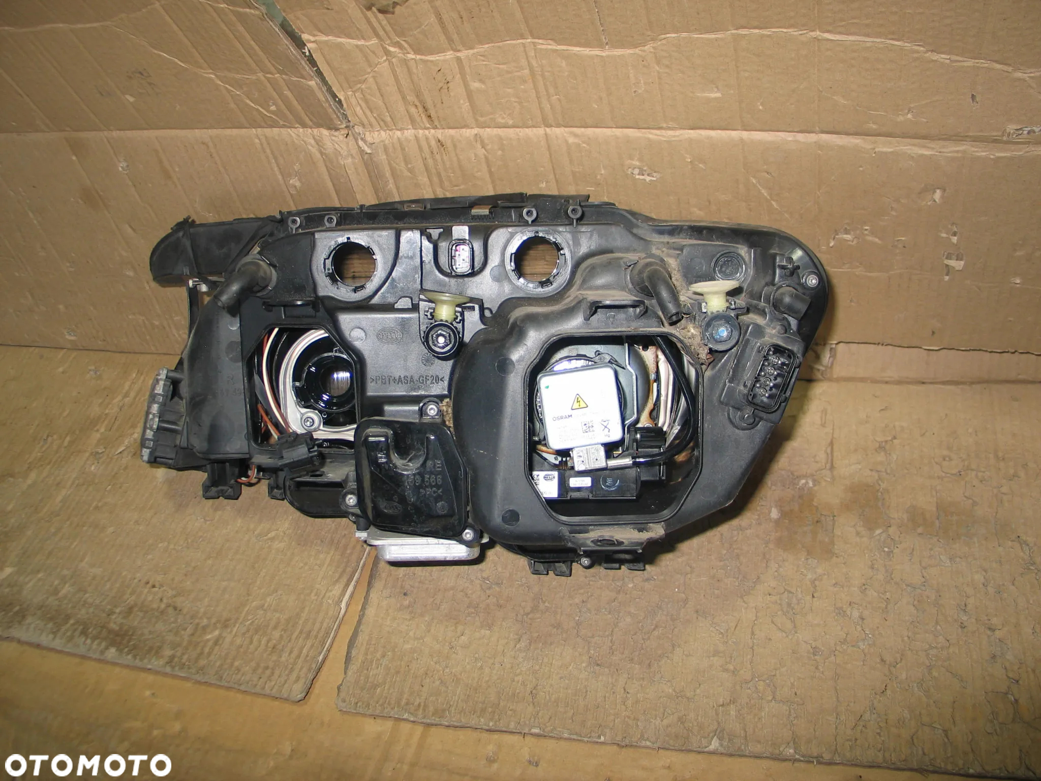 lampa przod xenon dynamic bmw 7 E65 lci lift 6937232 europa - 11