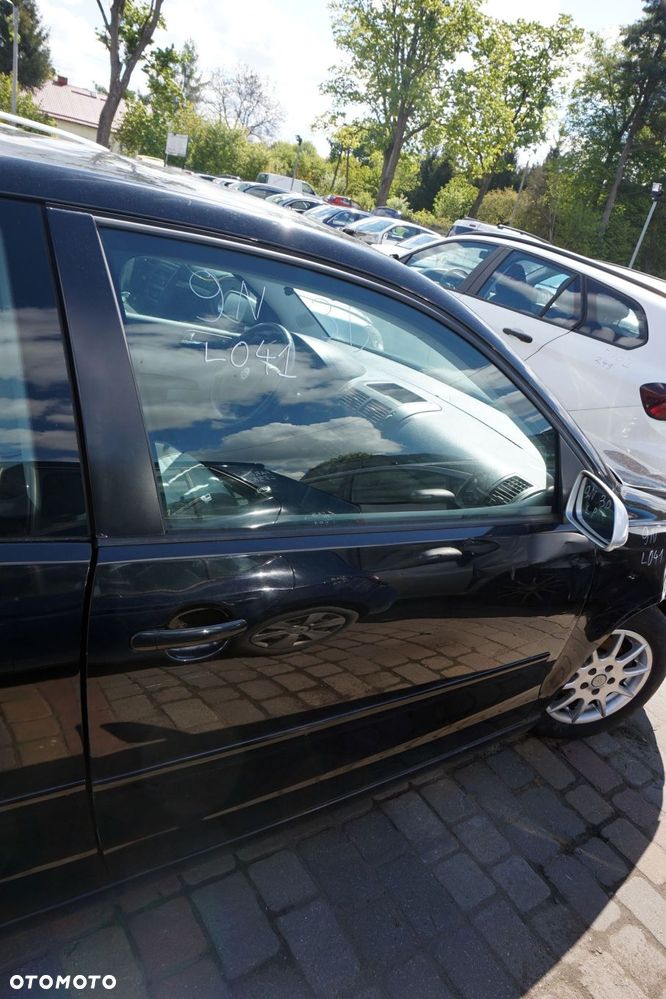 DRZWI PRZEDNIE PRAWE POLO IV 9N LIFT 3D HB L041  CZARNY VOLKSWAGEN 2004-2009 - 1