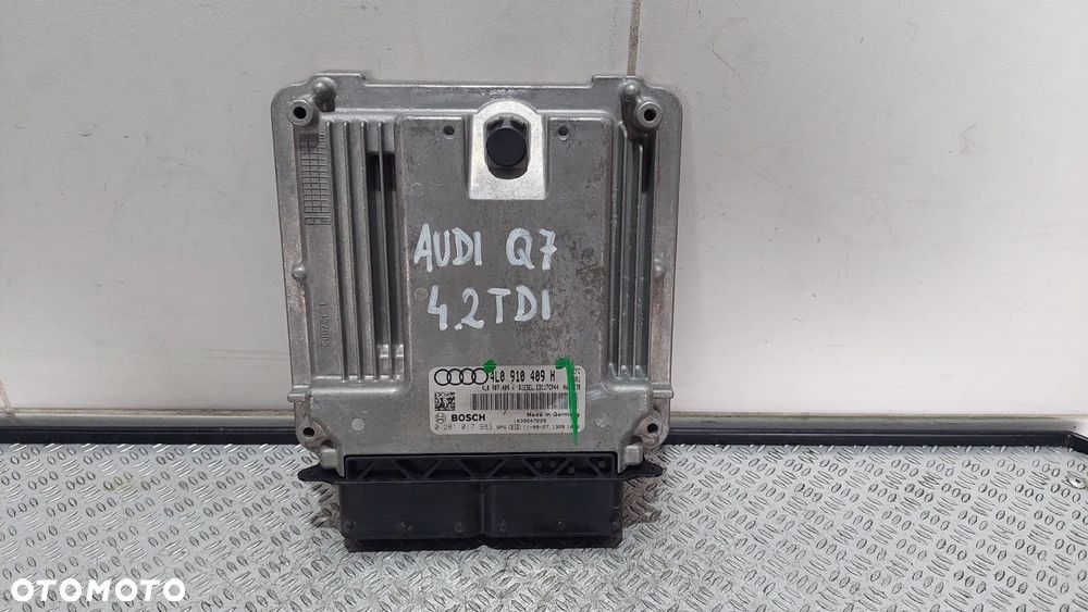 KOMPUTER STEROWNIK SILNIKA AUDI Q7 4,2TDI NR 4L0910409H - 1