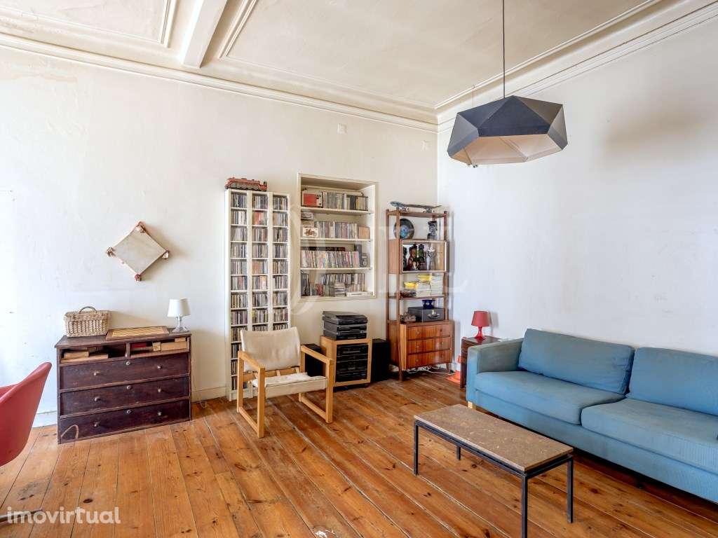 Apartamento T2, com vista, na Rua do Salitre, em Lisboa - Grande imagem: 3/29