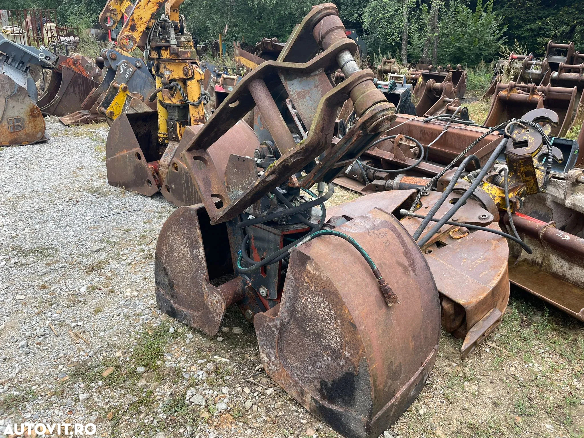 Graifer SCHAEFF pentru excavatoare, latime cupa 600 mm, sistem MS08 - 3