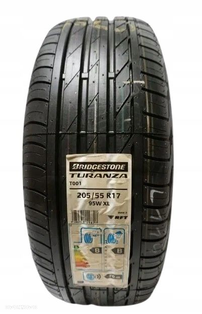 1x Bridgestone Turanza T001 205/55R17 95W L114