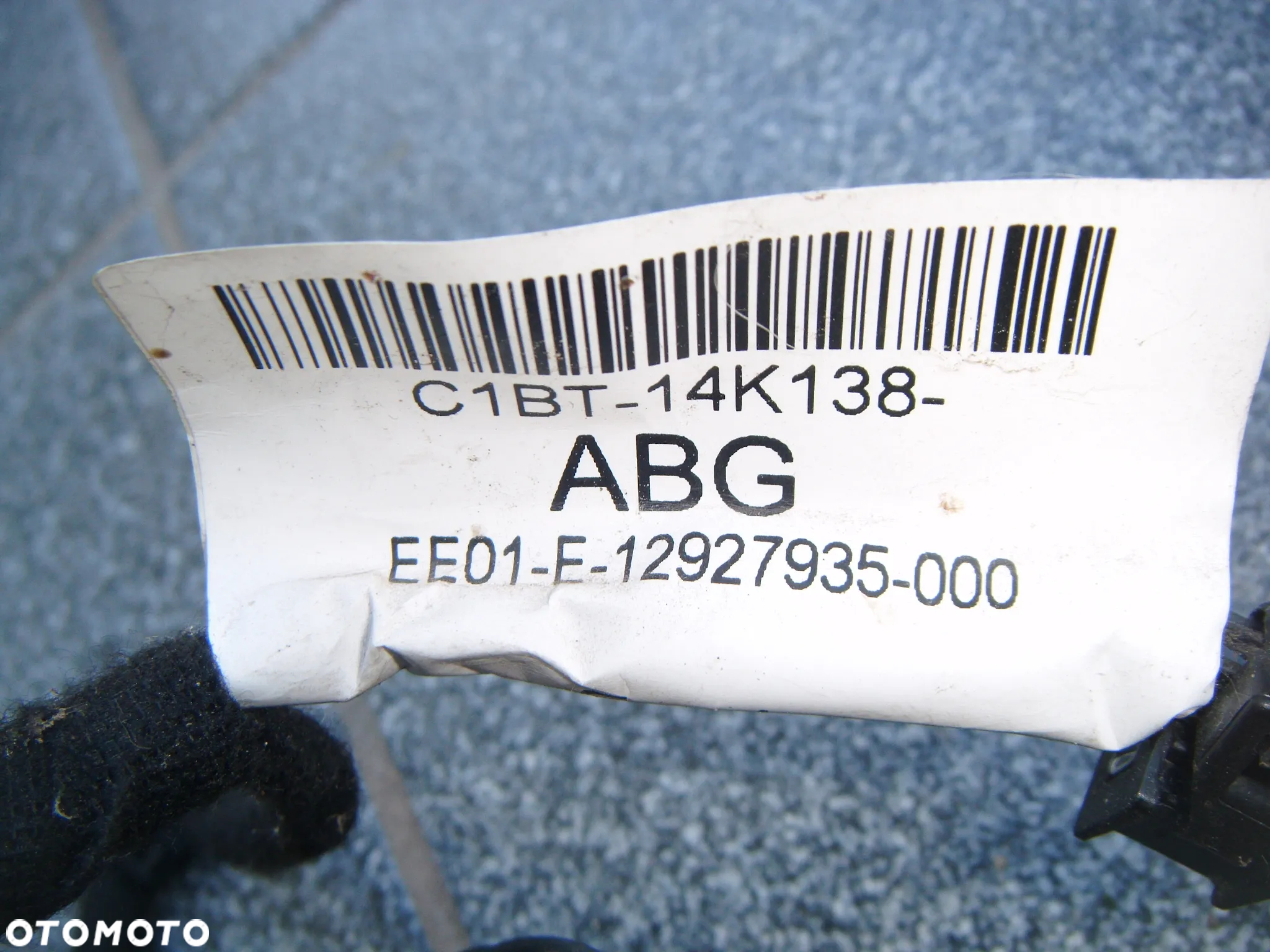 ford fiesta mk7  3d wiązka elektryczna drzwi prawych c1bt-14k138 - 2