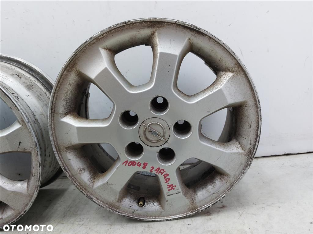 Alufelgi FELGI ALUMINIOWE Opel Zafira A ASTRA G 6X15 5X110 ORYGINAŁ - 9