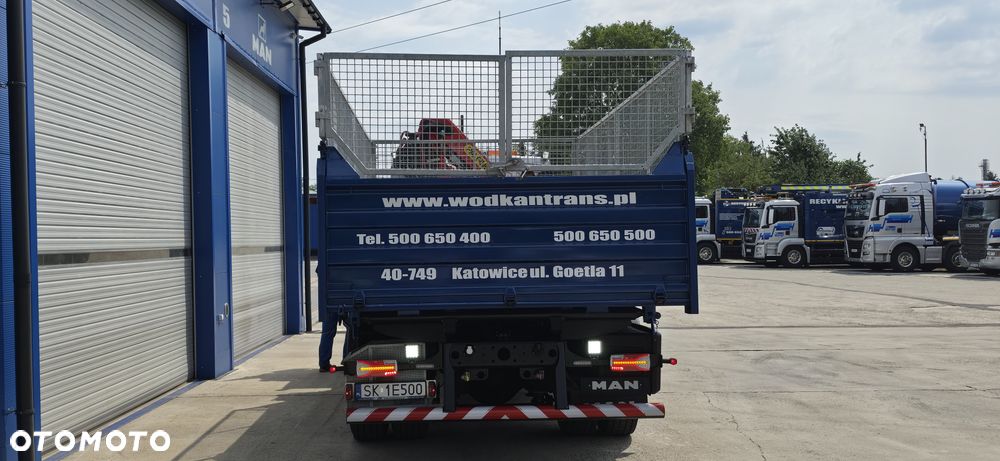 MAN TGM 18.320 WYWROTKA+HDS PALFINGER PK 12.501 SLD sterowanie radiowe 1t/10m - 7