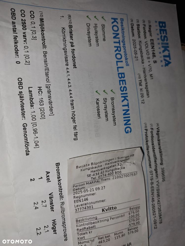 Volvo V70 2.4 Kinetic - 9