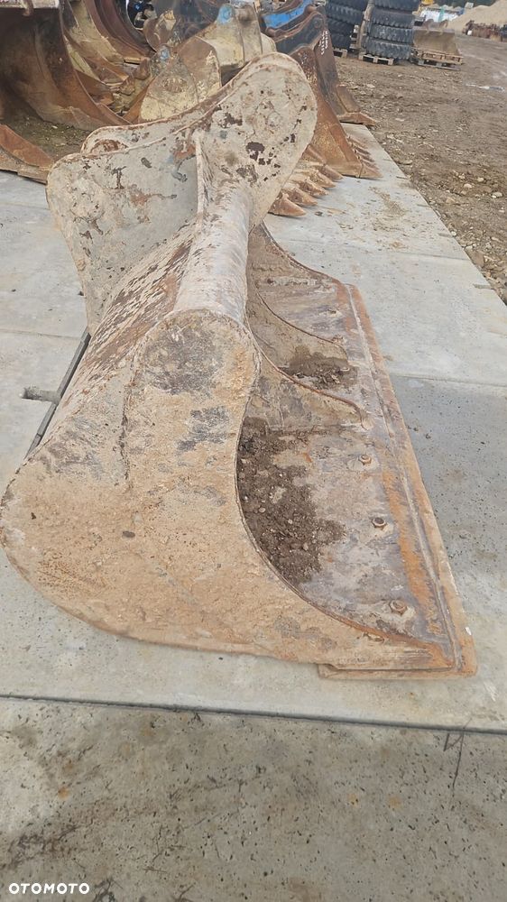 Łyżka skarpówka 200cm 215cm złącze Miller 80mm skarpowa do koparki Volvo - 5