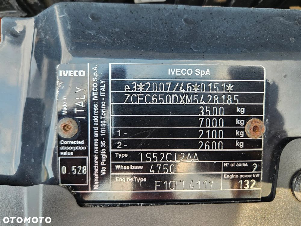 Iveco Daily 50-180, Kontener, Rama - 31