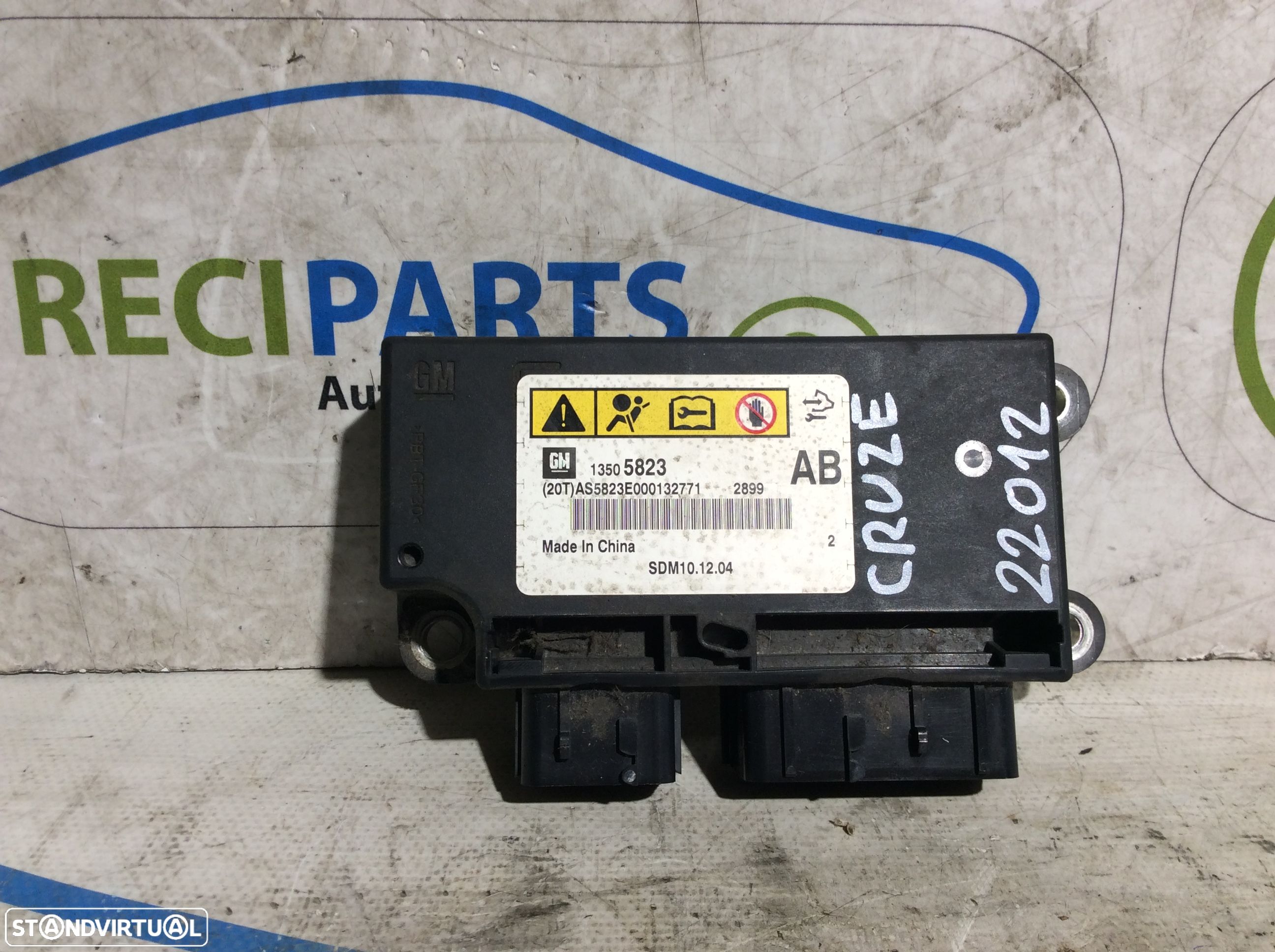 Centralina de airbag Chevrolet Cruze Ref. 13505823 - 1