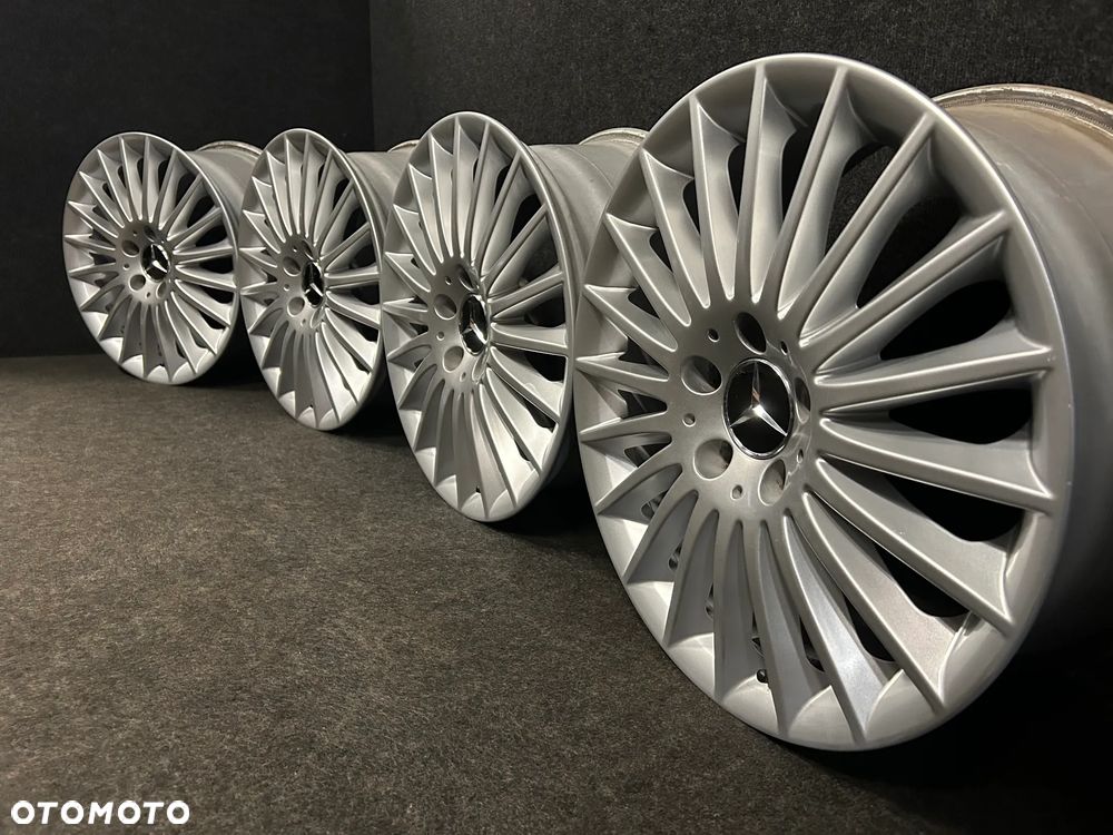 Alufelgi Mercedes E-Klasa W212, W213, C-Klasa W205, W206 17 cali 5x112 4szt. z czujnikami! - 2