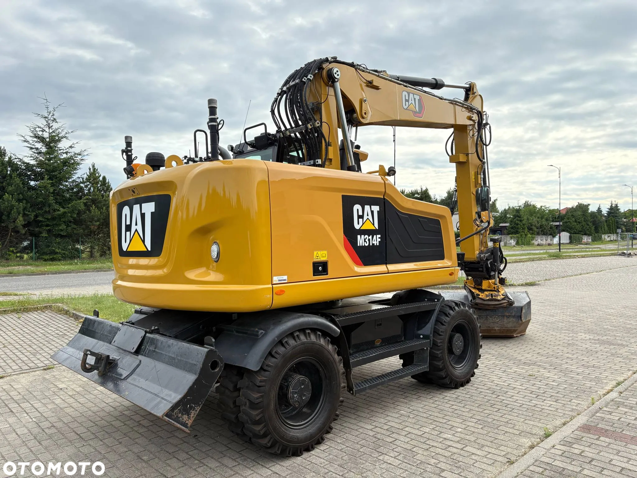Caterpillar M 314F ROTOTILT ENGCON SZCZYPCE SYSTEM 3D TRIMBLE - 4