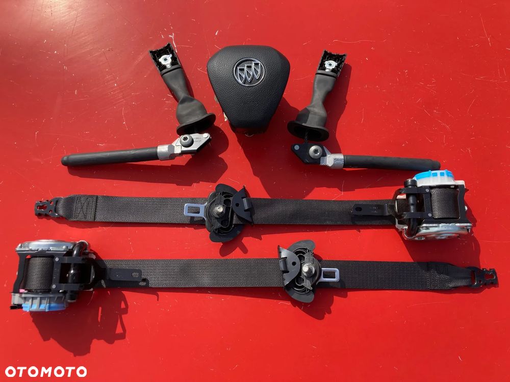 BUICK ENCORE REGAL PODUSZKA POWIETRZNA  PODUSZKI POWIETYRZNE  KIEROWCY PASAŻERA KOLANOWA KOLAN AIRBAG SRS PASY PAS NAPINACZ DOPINACZ DESKA KURTYNA KURTYNY FOTELA W FOTEL naprawa regeneracja Raz2 - 1