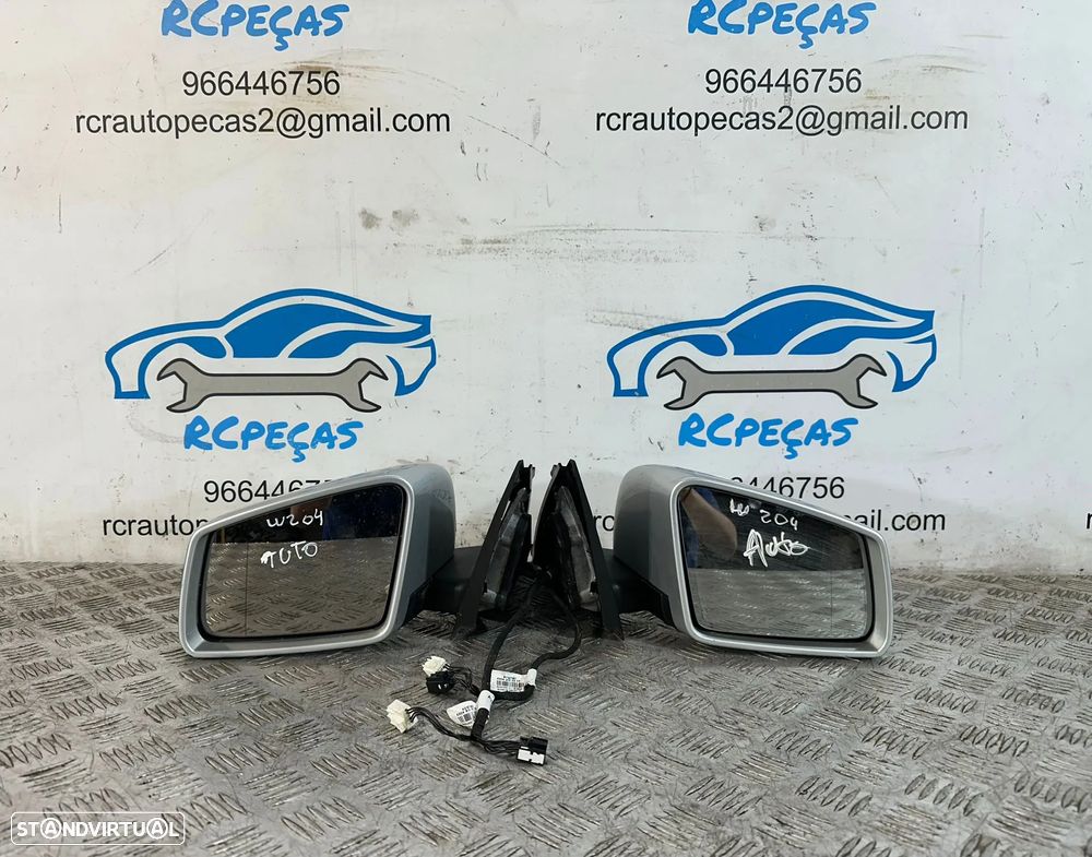 .Espelho Retrovisor Direito Esquerdo Original Mercedes Benz W204 Facelift Coupe Cabrio A3167443L A3167444RR 2011 - 2014 - 2
