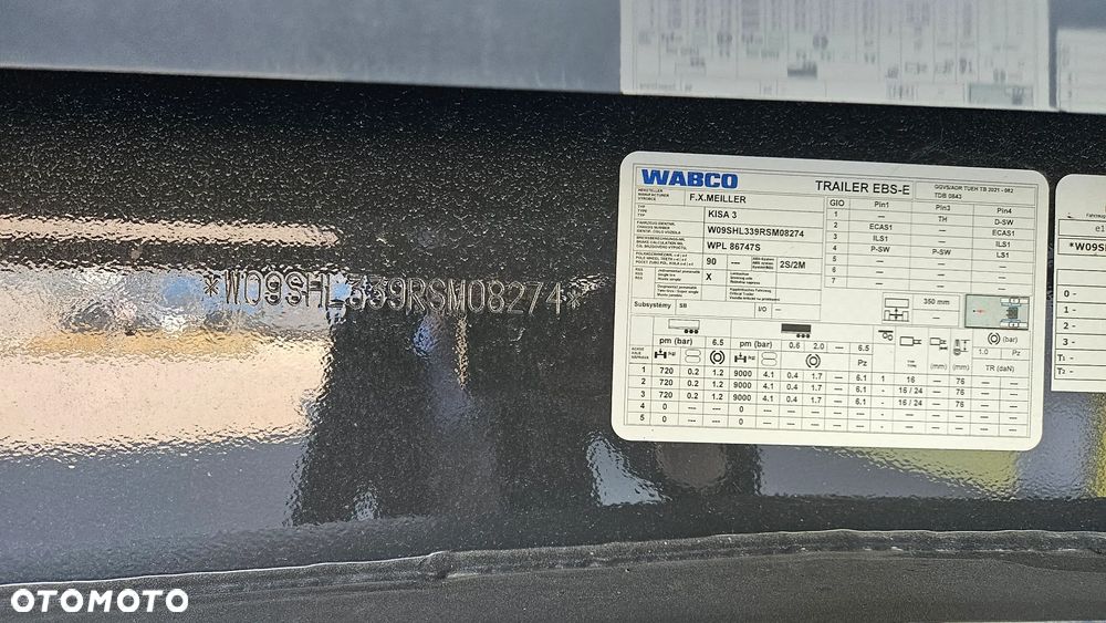 Meiller aluminiowa naczepa wywrotka MHKA 45.3-H 49,0 m3 - 6