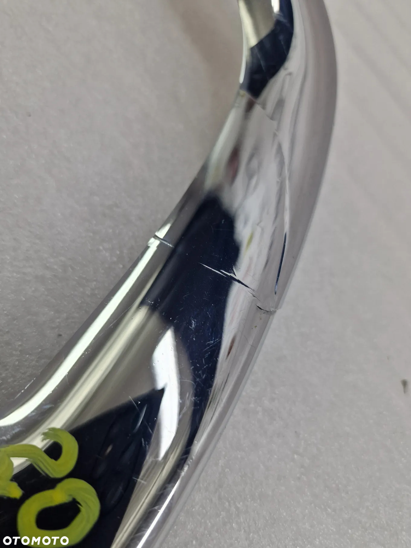 RENAULT CAPTUR I 13- LEWA RAMKA CHROM ZDERZAKA PRZEDNIEGO PRZÓD , NR 620747266R , NR AUKCJI D/20 - 7