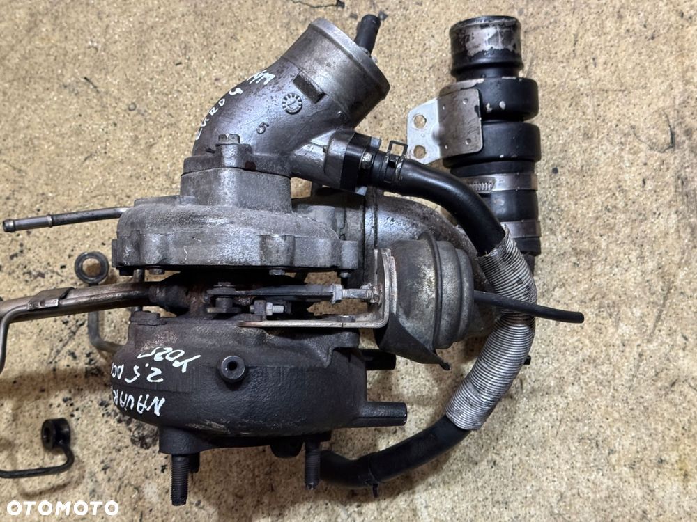 turbosprężarka nissan navara d40 2.5 dci komplet 769708-2 oryginał yd25 - 1
