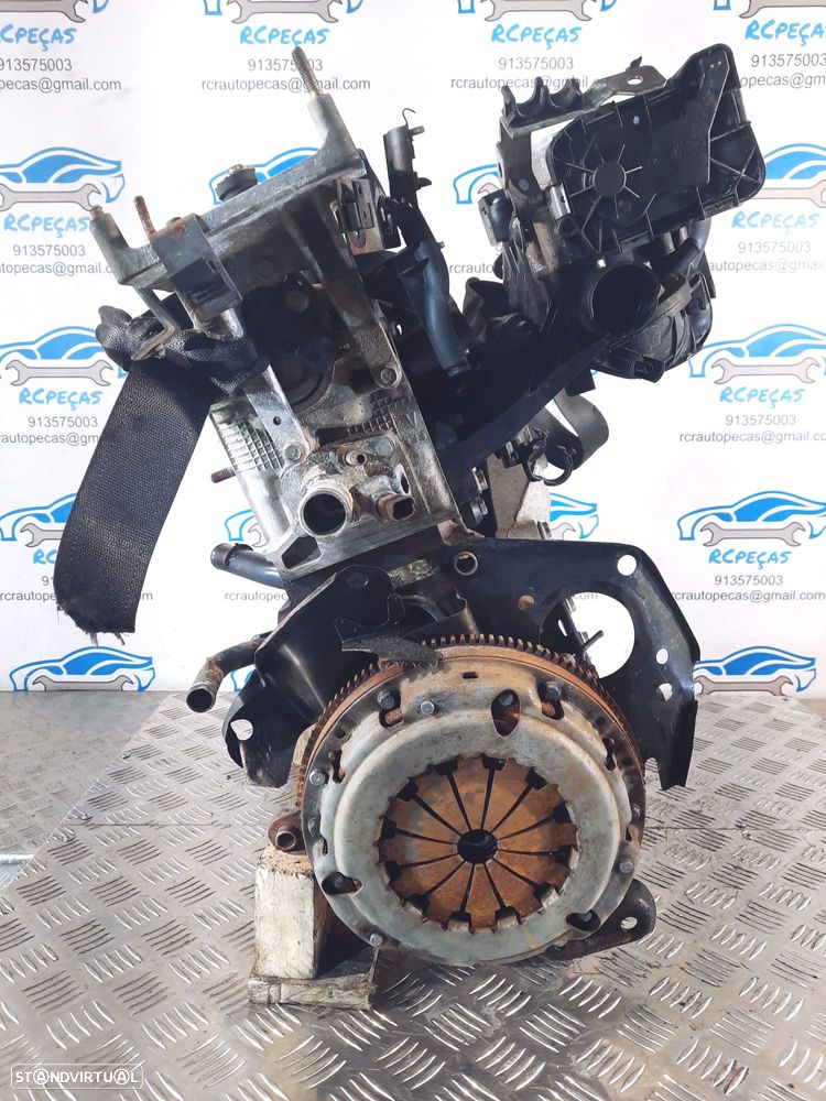 MOTOR COMPLETO 1.4i 8V 77CV 350A1000 350A1.000 FIAT GRAND PUNTO 199 EVO DOBLO IDEA PANDA FIORINO LANCIA YPSILON Y MOTOR ARRANQUE ALTERNADOR BIMASSA COMPRESSOR BOMBA DIRECAO TURBO INJETOR - 4