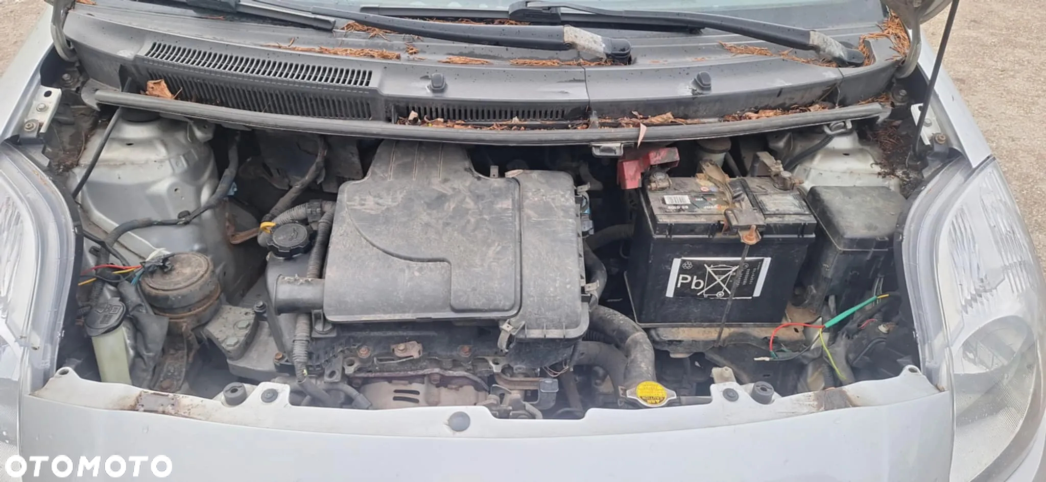 Toyota YARIS II 1E7 błotnik prawy tył - 8