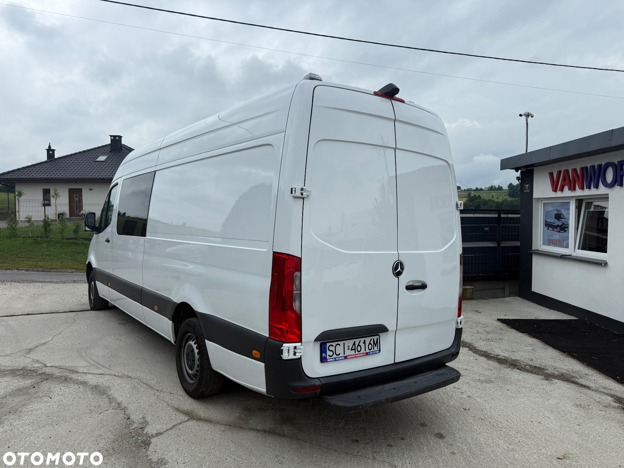 Mercedes-Benz SPRINTER  BRYGADÓWKA 7 OSOB FULL POCJA KAMERY 360 - 7