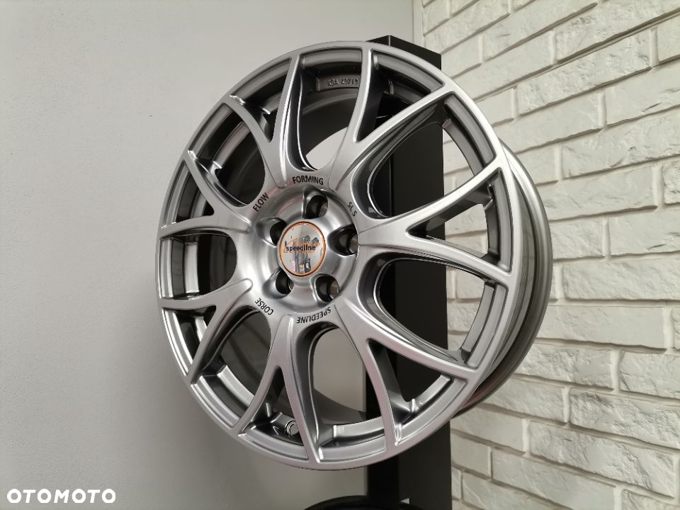 Felgi aluminiowe SPEEDLINE SL5 5x105 r18 et42 srebrny/metaliczny OPEL , CHEVROLET NOWE!! - 4