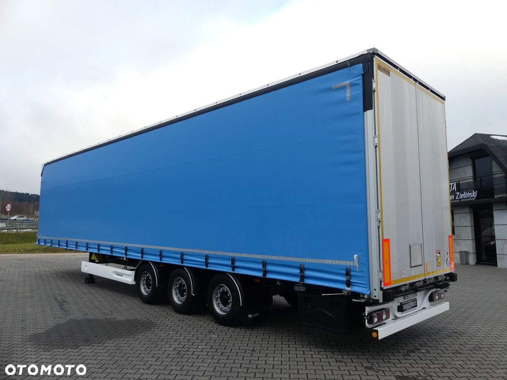 Wielton MEGA / FIRANKA / OŚ PODNOSZONA / DACH PODNOSZONY / - 6