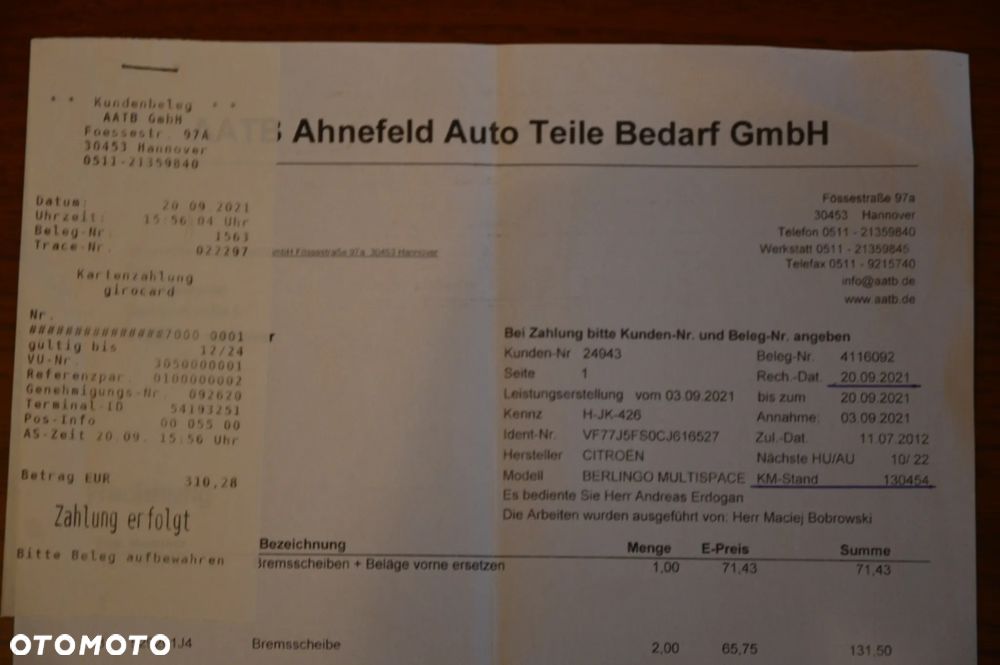 Citroën Berlingo VTi 120 Multispace Exclusive - 36