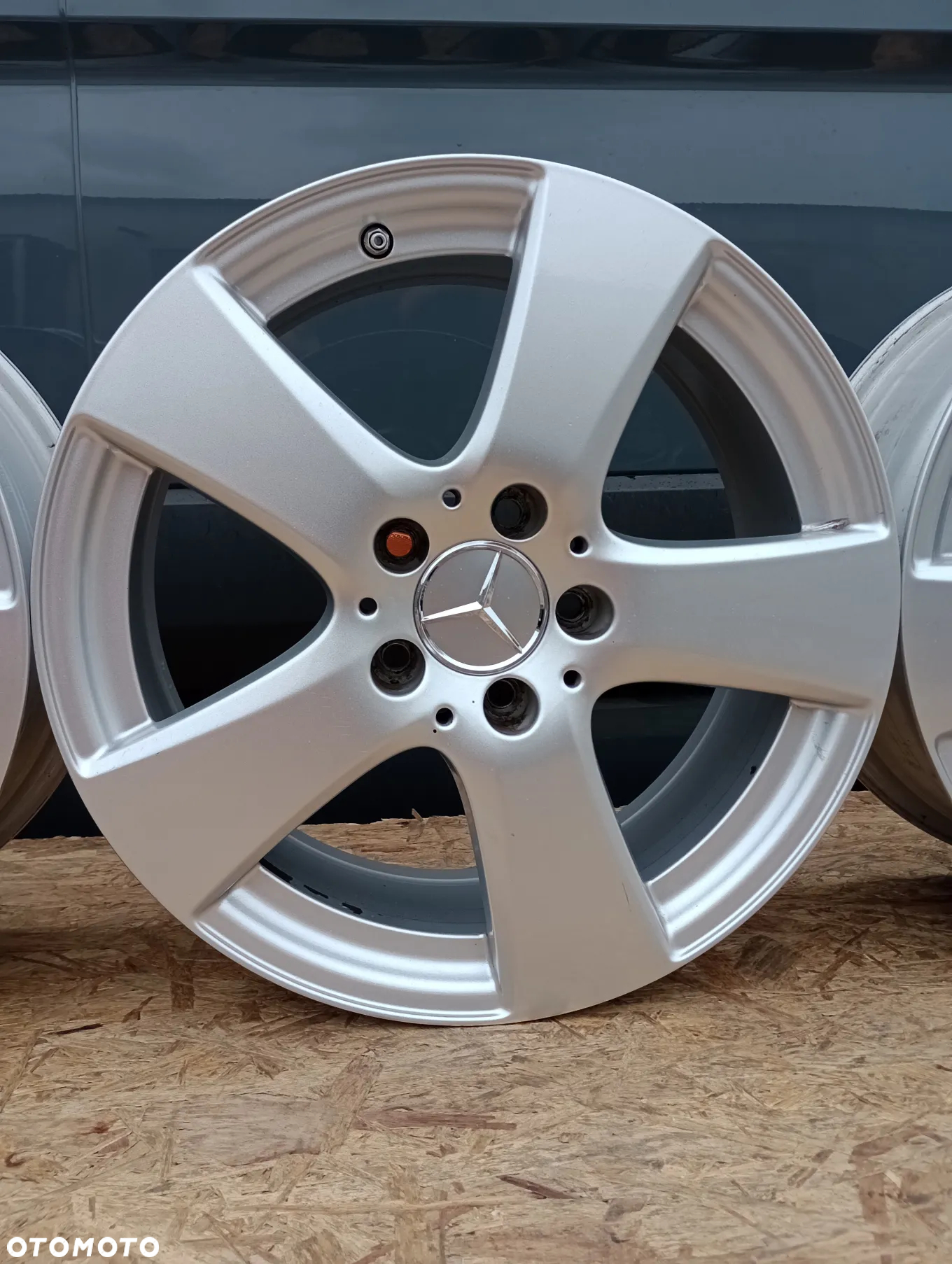 FELGI ALUMINIOWE 5x112 R17 7J ET48,5 CZUJNIKI TPMS MERCEDES CLA GLA GLB KLASA A B C E V - 5