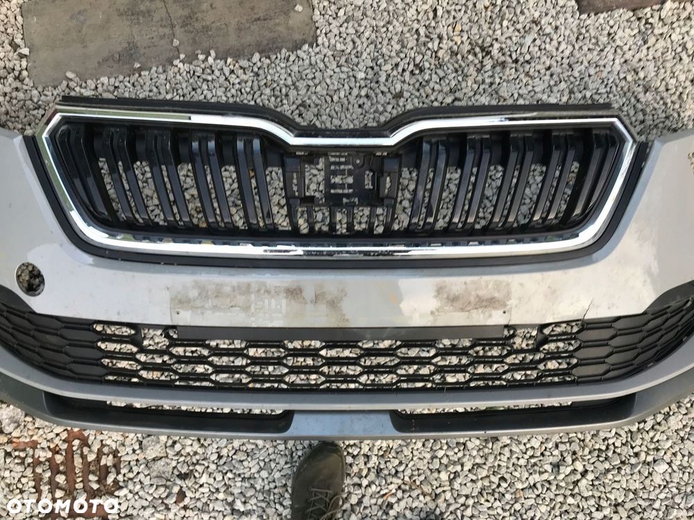 SKODA KAMIQ ZDERZAK PRZÓD PRZEDNI GRILL - 5