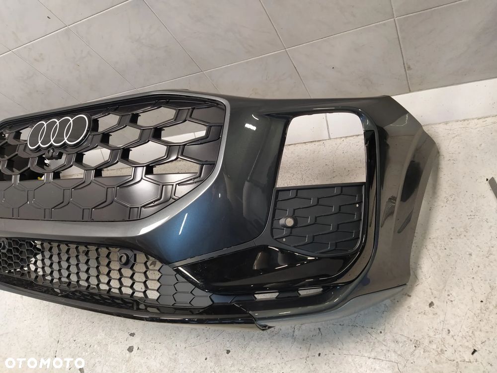 AUDI Q3 S-LINE ZDERZAK PRZÓD PRZEDNI GRILL POD KAMERE 4XPDC ZNACZEK ORYGINAŁ - 16