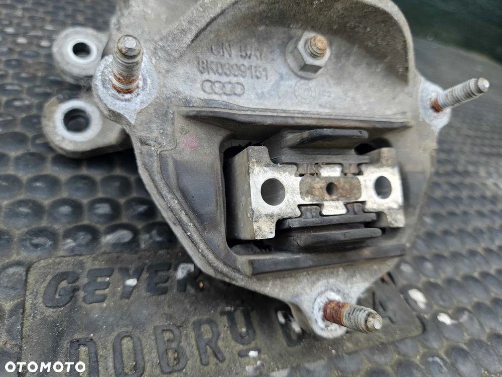 Łapa Podpora Skrzyni Biegów 8K0399151 8K0399115 T Mocowanie Poduszka Wspornik Audi A4 B8 A5 - 6