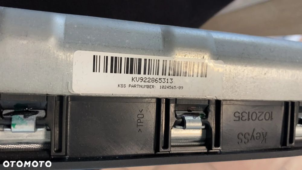 BMW F30 PODUSZKA AIRBAG KOLANOWA PASAŻERA KU922865313 - 3