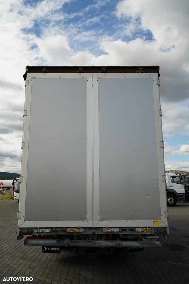 Scania S 450 / CORTINĂ 7,7 M / 60 M3 / SOLO / 6X2 / AXĂ RIDICATĂ / 2019 / - 11