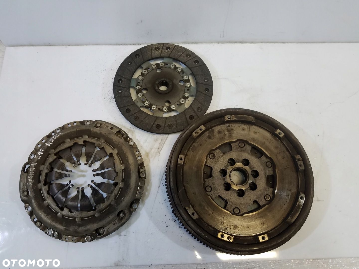 DWUMAS SPRZĘGŁO TARCZA NISSAN QASHQAI J11 1.5 DCI - 2