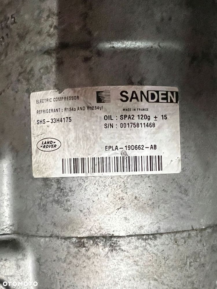 RANGE ROVER L494 L405 SPRĘŻARKA KLIMA EPLA-19D662 - 3
