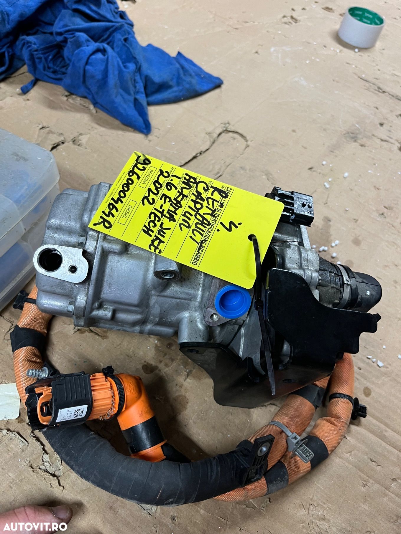 Compresor ac 926000464R Renault captur arkana Clio 1.6 e-tech 2022 - 1