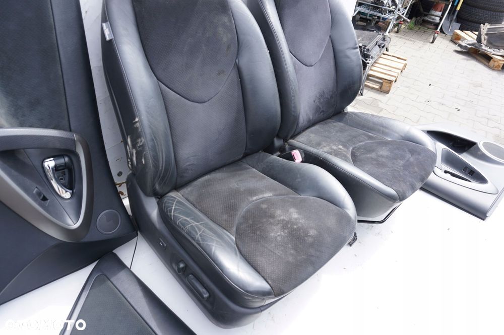 FOTELE SIEDZENIA SKÓRA ALCANTARA GRZANE TOYOTA RAV4 RAV 4 III 3 FL UK - 6