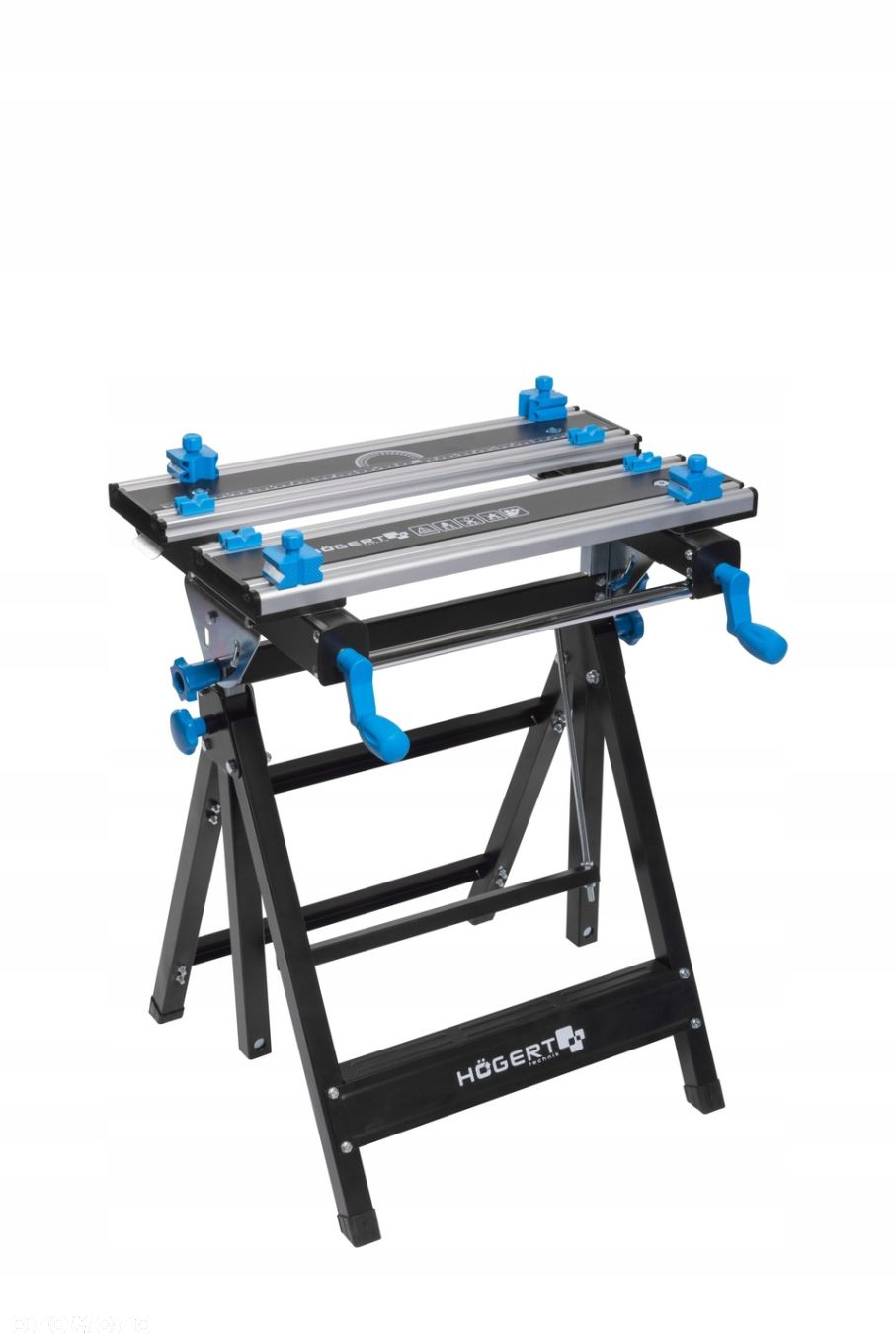 HOGERT STÓŁ WARSZTATOWY SKLADANY 600 x 570 x 770-1070 mm HT7G542 - 4