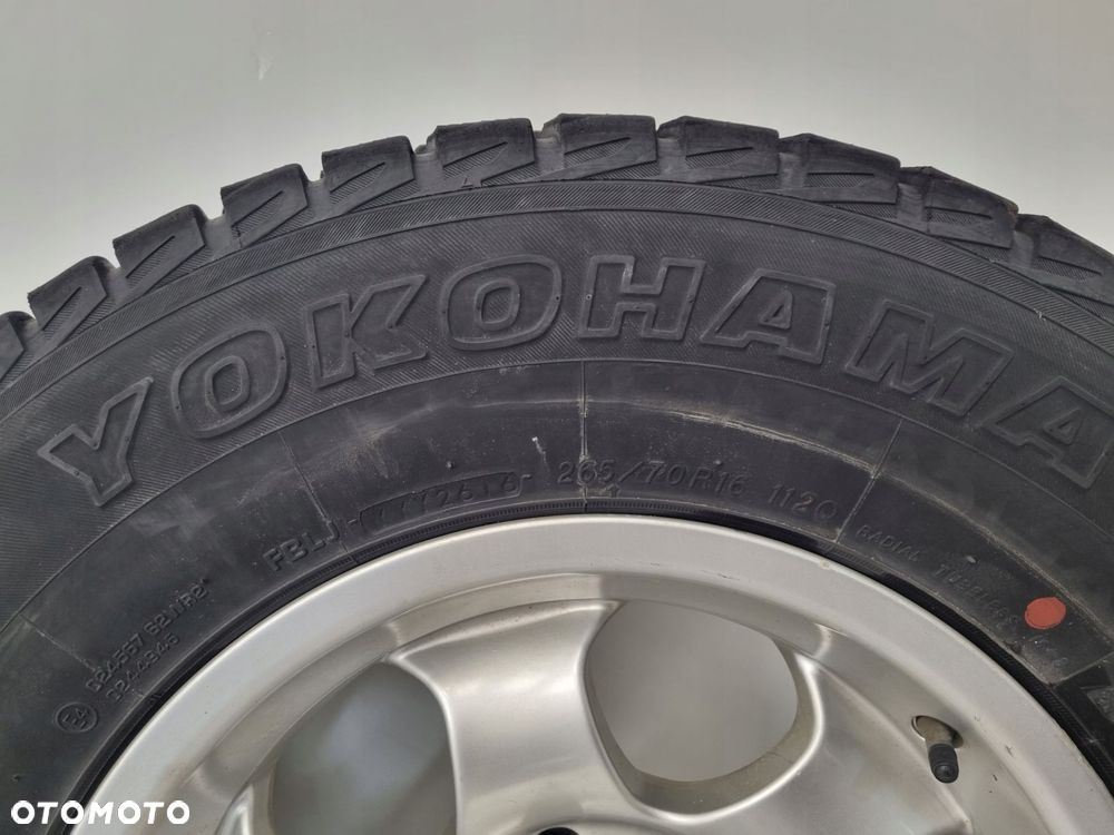 KOŁO ZAPASOWE Jeep Nissan Toyota Zapas felga aluminiowa 265/70 R16 6x139.7 - 6